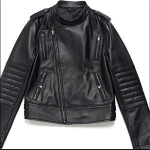 Bolvaint Adelais Lambskin Moto Jacket Women’s XL